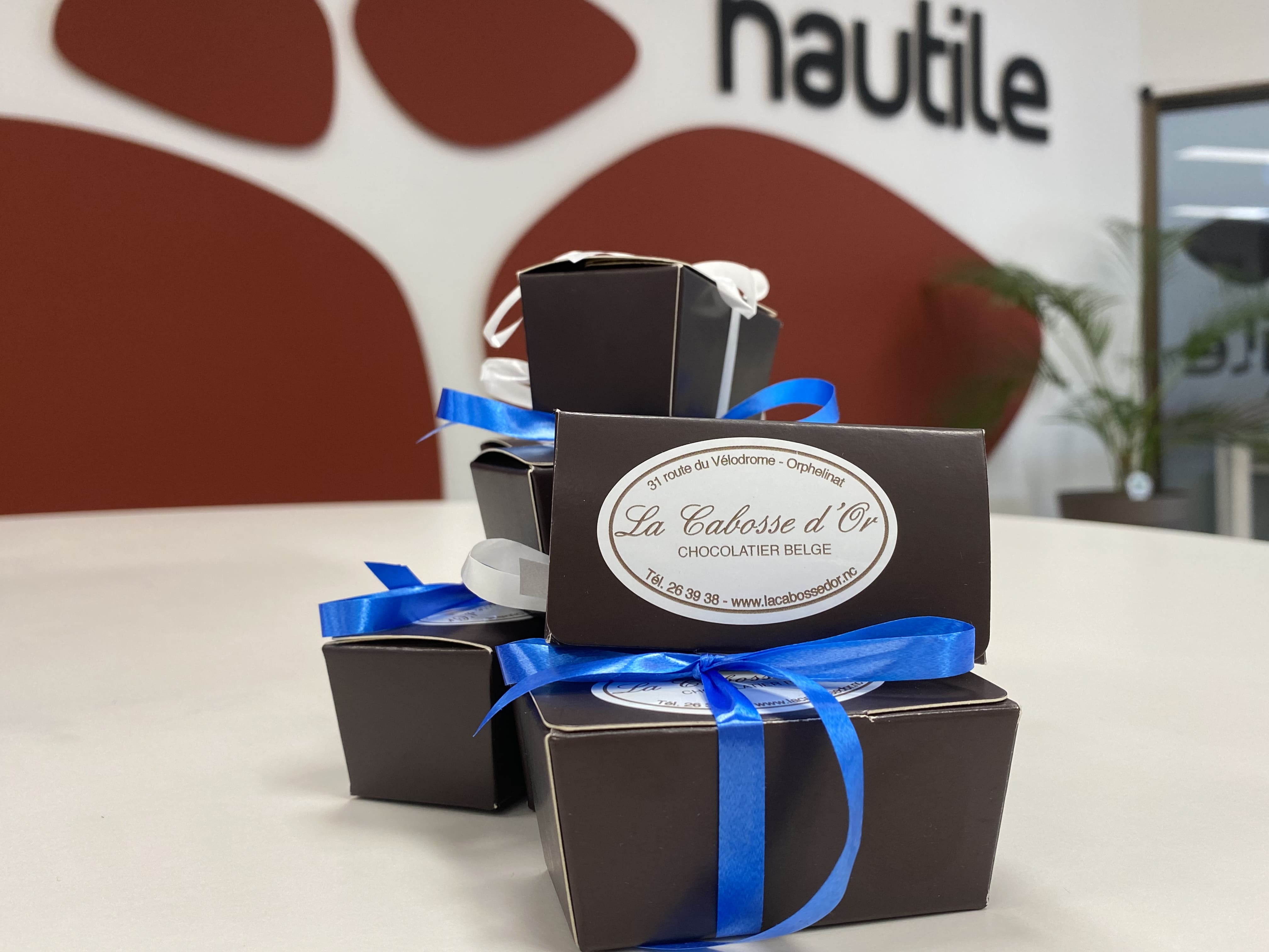 Photo chocolat anniversaire nautile 2022